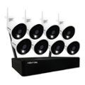 Front Zoom. Night Owl - 10 Channel Wi-Fi NVR with 8 Wi-Fi IP 1080p HD 2-Way Audio Cameras and 1TB Hard Drive - White.