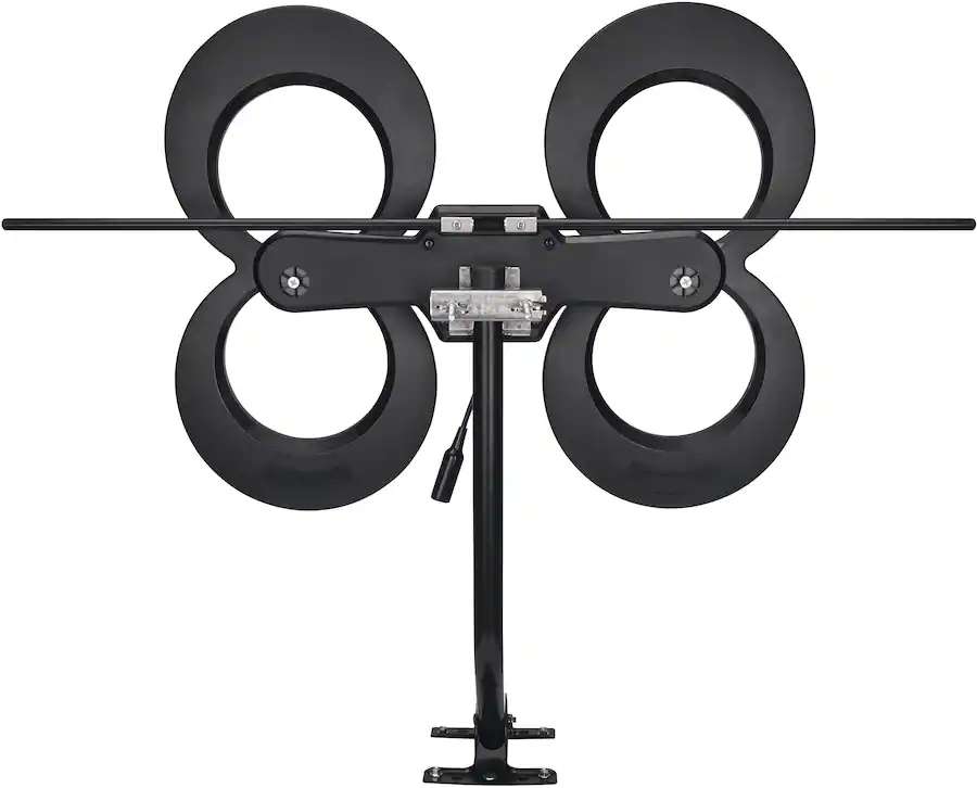 Antennas Direct ClearStream 4MAX Complete Amplified Indoor/Outdoor