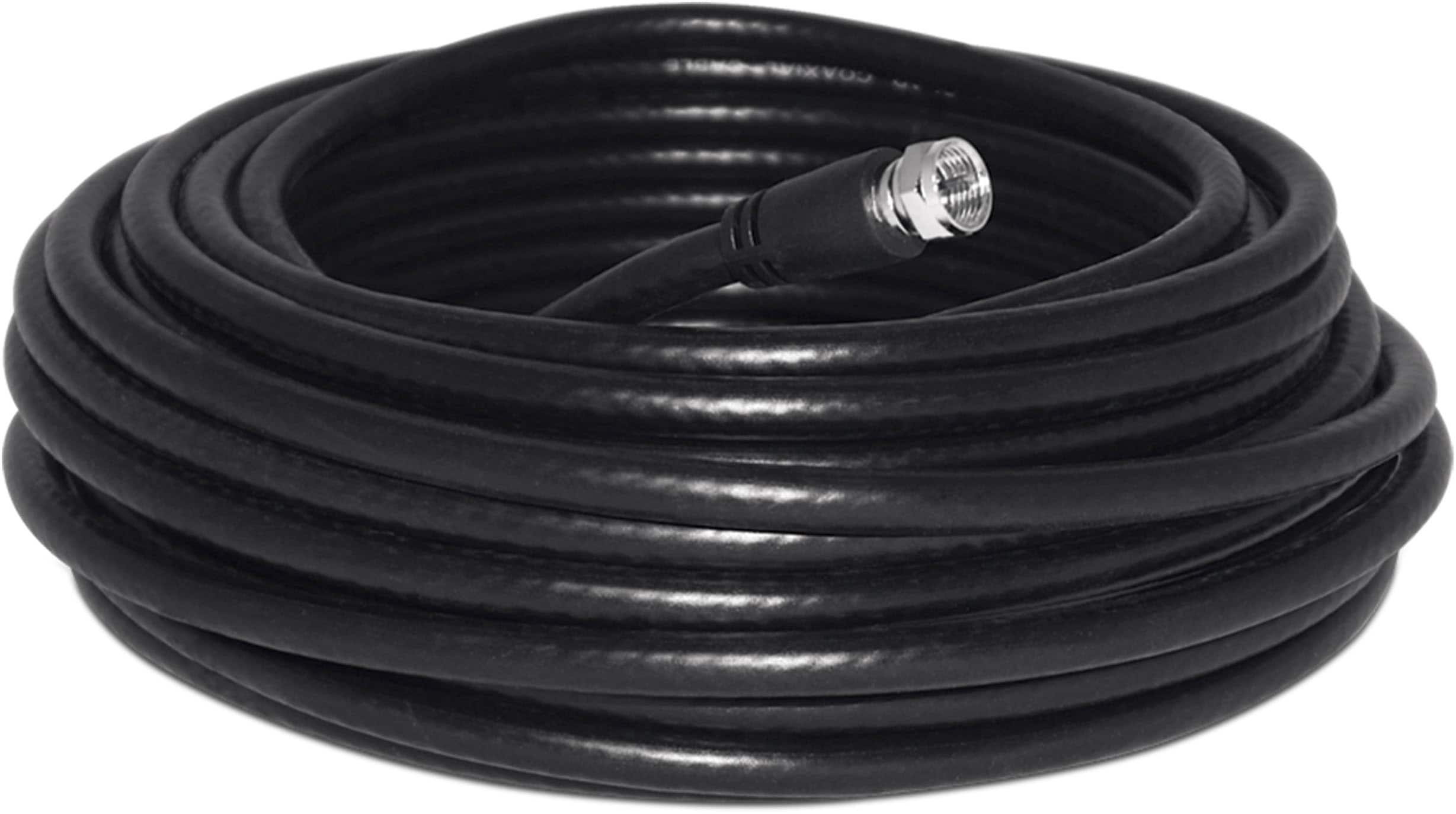 Alt View 15. Antennas Direct - ClearStream 4MAX Complete Amplified Indoor/Outdoor HDTV Antenna with Mast, Coaxial Cable, Amplifier, and 3-Way Splitter - Black.