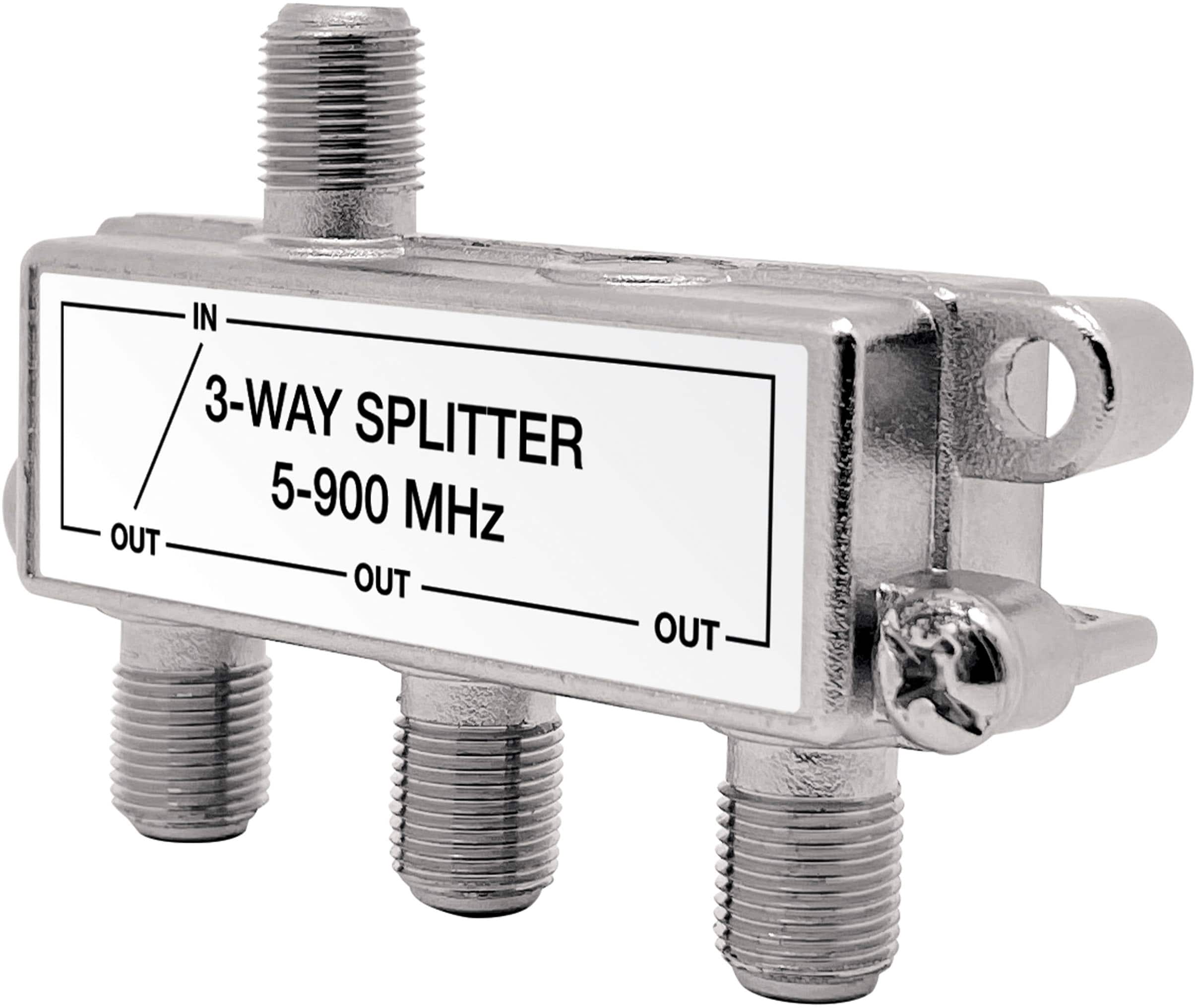 Alt View 16. Antennas Direct - ClearStream 4MAX Complete Amplified Indoor/Outdoor HDTV Antenna with Mast, Coaxial Cable, Amplifier, and 3-Way Splitter - Black.