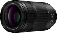 Front Zoom. Panasonic - LUMIX S 70-300mm F4.5-5.6, Full-Frame L Mount Lens, Telephoto S-R70300 - Black.