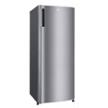 Angle Zoom. LG - 6.9 Cu Ft Single Door Refrigerator - Platinum silver.