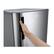 Alt View 15. LG - 6.9 Cu Ft Single Door Refrigerator - Platinum Silver.