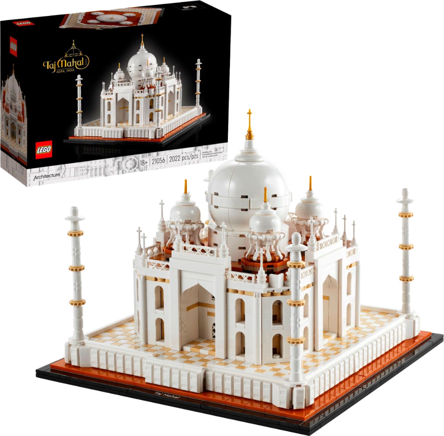 Ledsager korrelat instans LEGO Architecture Taj Mahal 21056 6333039 - Best Buy
