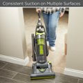 Left Zoom. Black+Decker - Corded Bagless Upright Vacuum with HEPA Filter - TITANIUM GRAY/ LIME GREEN.