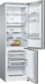 Left Zoom. Bosch - 800 Series 10 Cu. Ft Bottom-Freezer Counter-Depth Refrigerator - Multi.