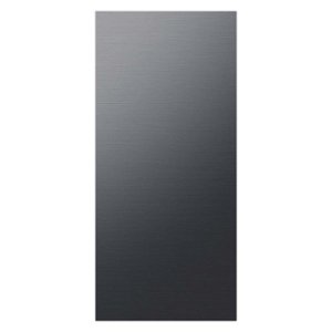 Samsung - BESPOKE 4-Door Flex Refrigerator Panel - Top Panel - Matte Black Steel