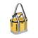 Alt View 11. Cuisinart - 8-Can Thermal Insulated Square Lunch Tote Cooler Bag - Yellow.