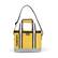 Alt View 12. Cuisinart - 8-Can Thermal Insulated Square Lunch Tote Cooler Bag - Yellow.