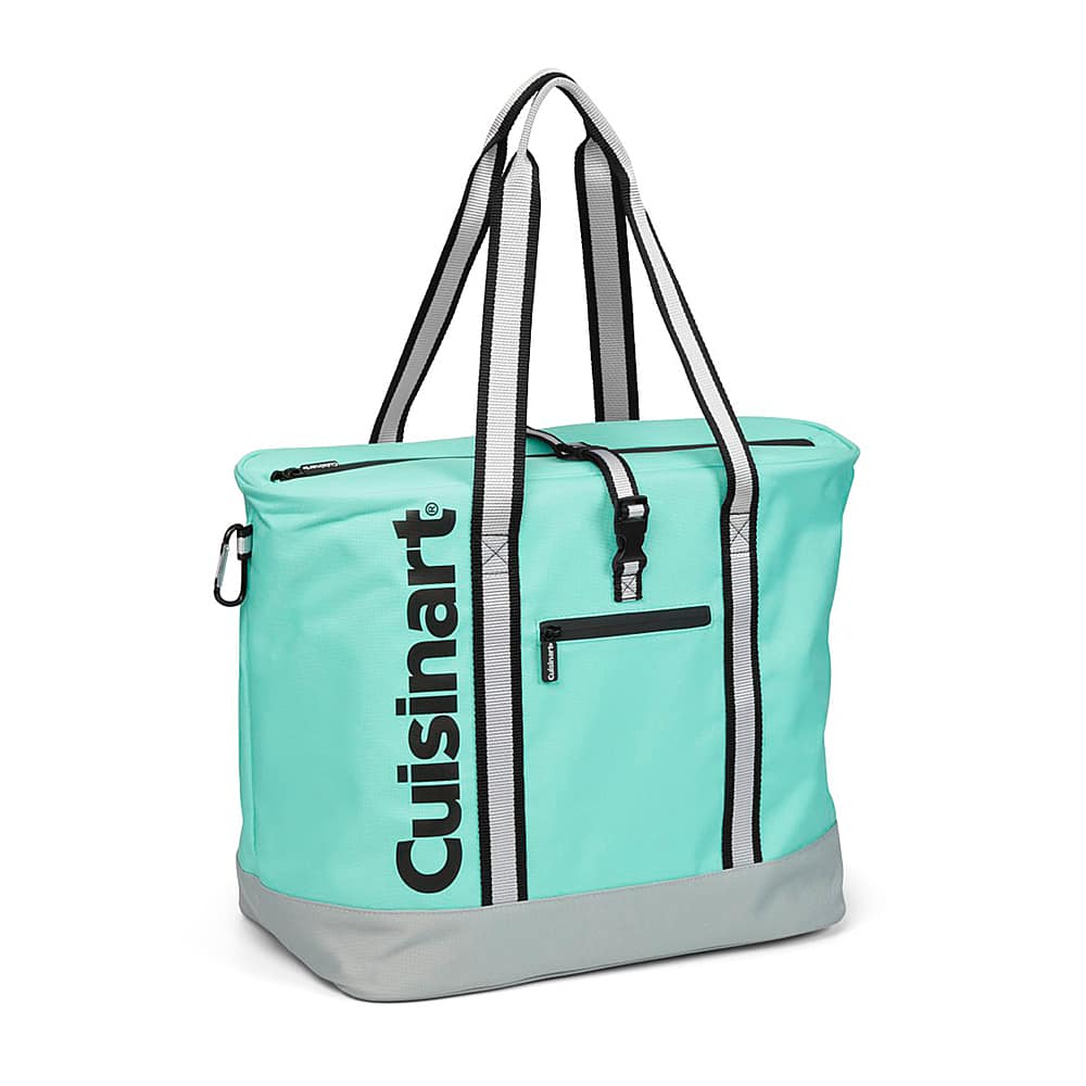 Cuisinart - 35-Can Thermal Insulated Tote Cooler Bag - Turquoise - Alt_View_Zoom_11
