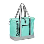 Cuisinart - 35-Can Thermal Insulated Tote Cooler Bag - Turquoise