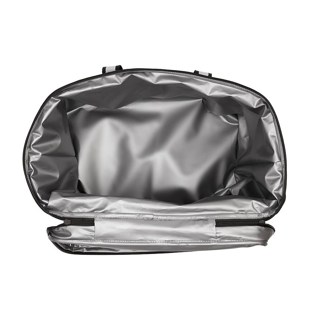 Alt View 14. Cuisinart - 40-Can Thermal Insulated Square Cooler Bag - Black.