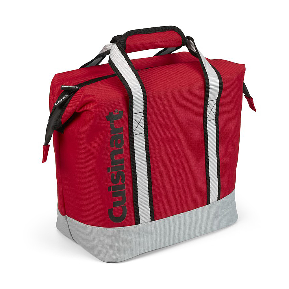 Cuisinart - 12-Can Thermal Insulated Lunch Tote Cooler Bag - Red