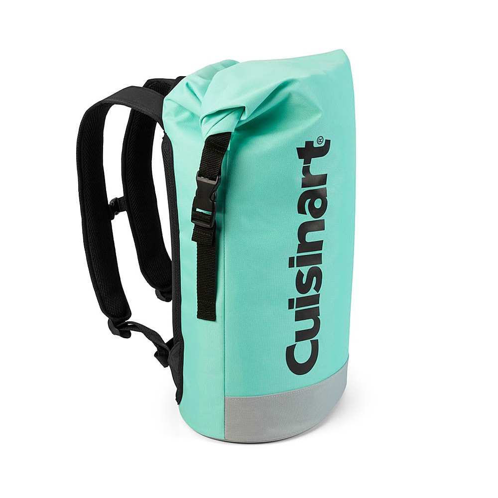 Cuisinart - 30-Can Thermal Insulated Roll Top Backpack Cooler - Turquoise - Alt_View_Zoom_11