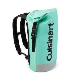 Cuisinart - 30-Can Thermal Insulated Roll Top Backpack Cooler - Turquoise