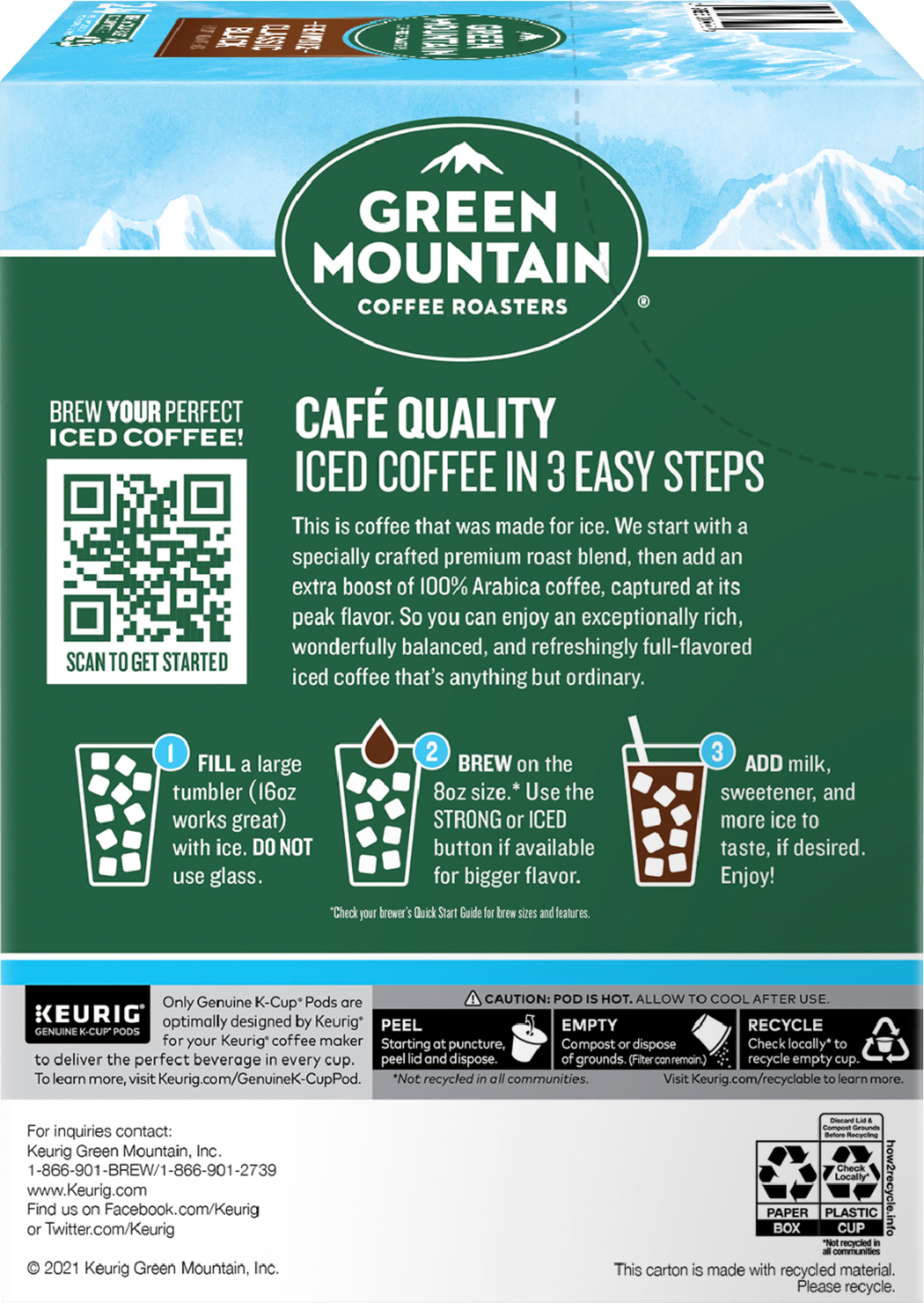 Brew over ice k cups sale