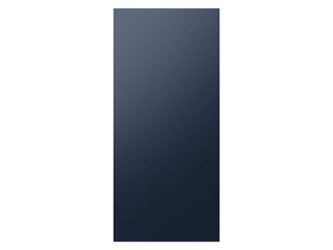 Samsung - BESPOKE 4-Door Flex Refrigerator Panel - Top Panel - Navy steel - Front_Zoom