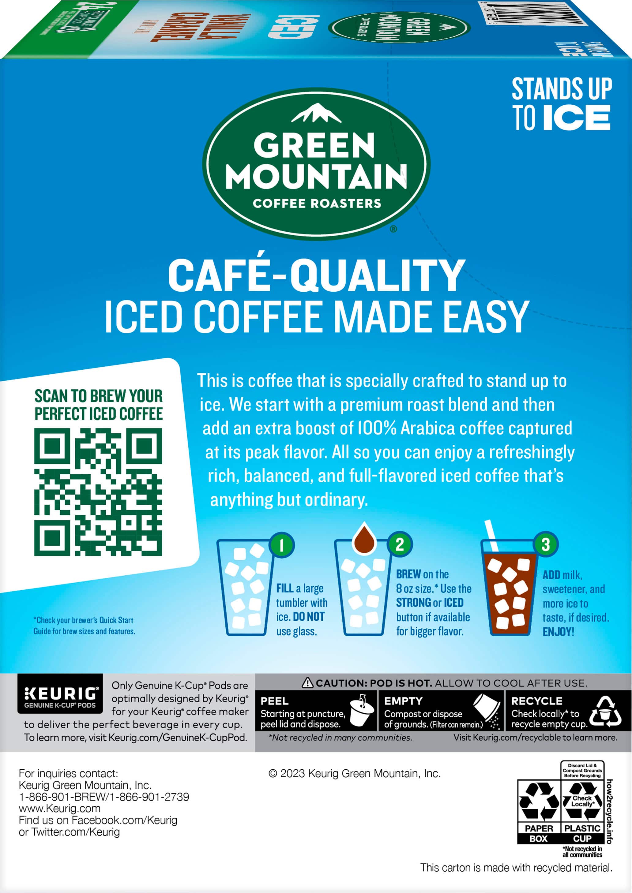 Alt View 18. Green Mountain Coffee - Iced Vanilla Caramel, 24ct.