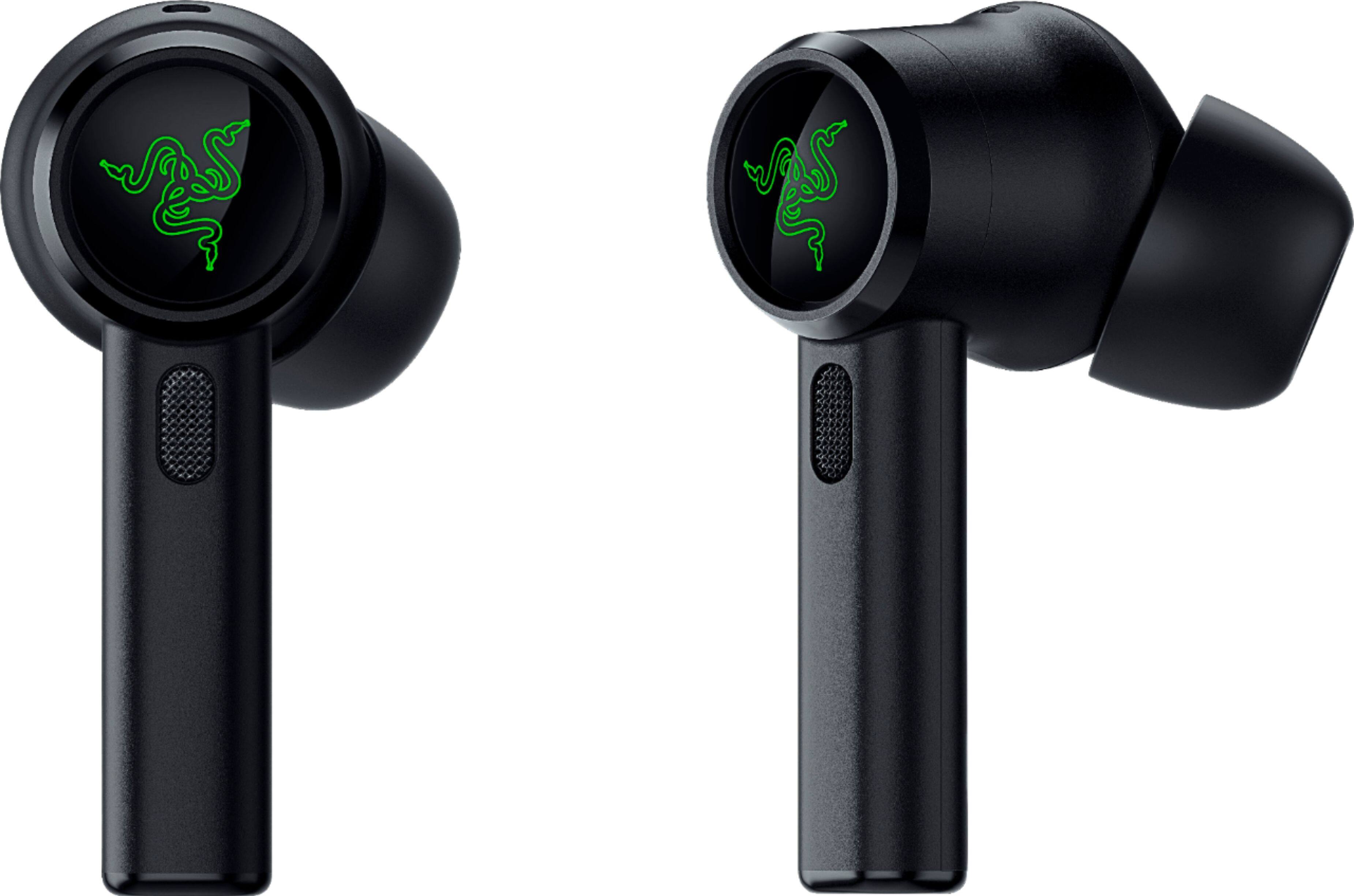 Razer Hammerhead True Wireless Pro Noise Canceling In Ear Earbuds Black Rz12 R3u1 Best Buy