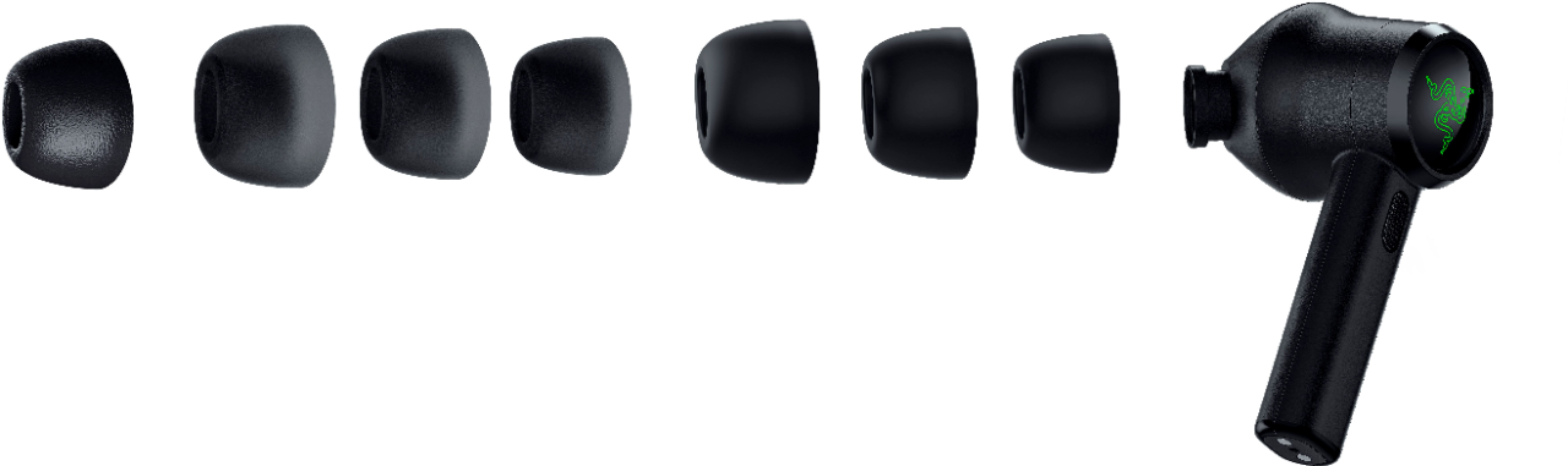 Razer Hammerhead True Wireless Pro Noise Canceling In Ear Earbuds Black Rz12 R3u1 Best Buy