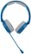 Angle Zoom. Altec Lansing - Kid Safe 3-in-1 Wireless with Mic and Wire On-Ear Headphones - Blue.