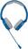 Angle. Altec Lansing - Kid Safe 3-in-1 Wireless with Mic and Wire On-Ear Headphones - Blue.