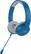 Front. Altec Lansing - Kid Safe 3-in-1 Wireless with Mic and Wire On-Ear Headphones - Blue.