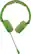 Angle. Altec Lansing - Kid Safe 3-in-1 Wireless with Mic and Wire On-Ear Headphones - Green.