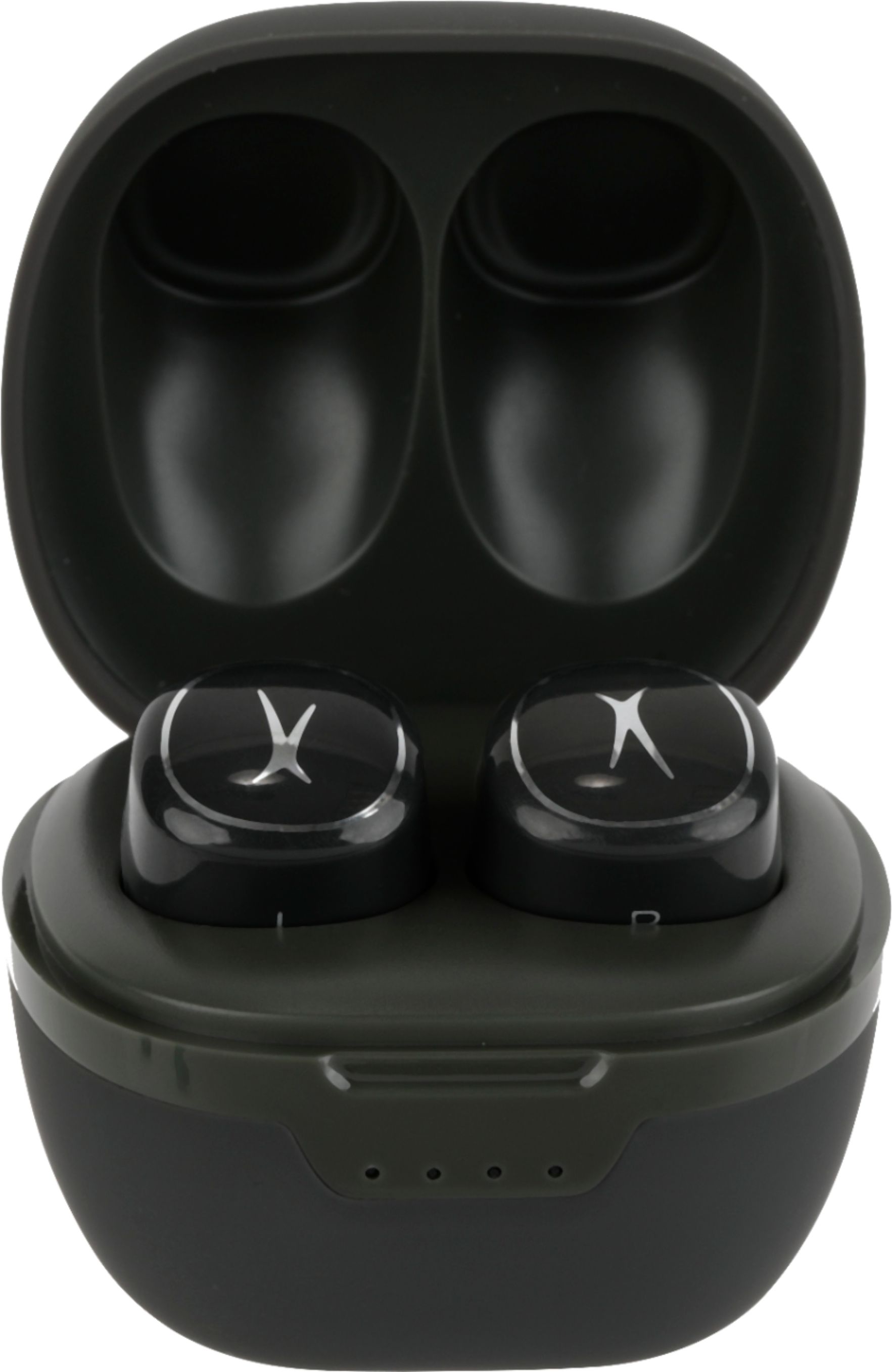 Angle View: Altec Lansing - NanoBuds2.0 True Wireless In-Ear Earbuds - Gray