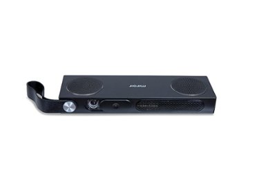 Miroir Smart Streaming M280A Wireless Smart DLP Portable Projector - Black - Front_Zoom