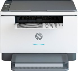 HP - LaserJet M234dw Wireless Black-and-White Laser Printer - White & Slate - Front_Zoom