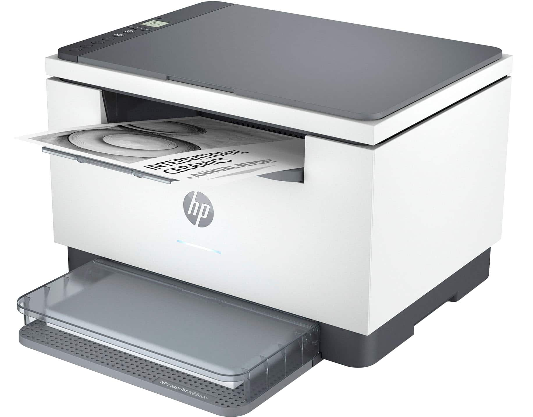 HP LaserJet M234dw Wireless Black-and-White Laser Printer White & Slate ...