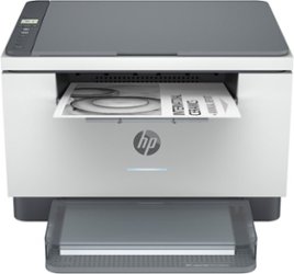 HP - LaserJet M234dwe Wireless Black-and-White Laser Printer with 6 months of Toner through HP+ - White & Slate - Front_Zoom