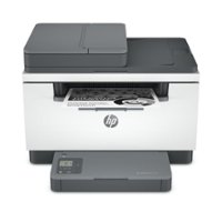 HP - LaserJet M234sdw Wireless Black-and-White Laser Printer - White & Slate - Front_Zoom