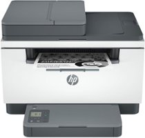 HP - LaserJet M234sdw Wireless Black-and-White Laser Printer - White & Slate - Front_Zoom