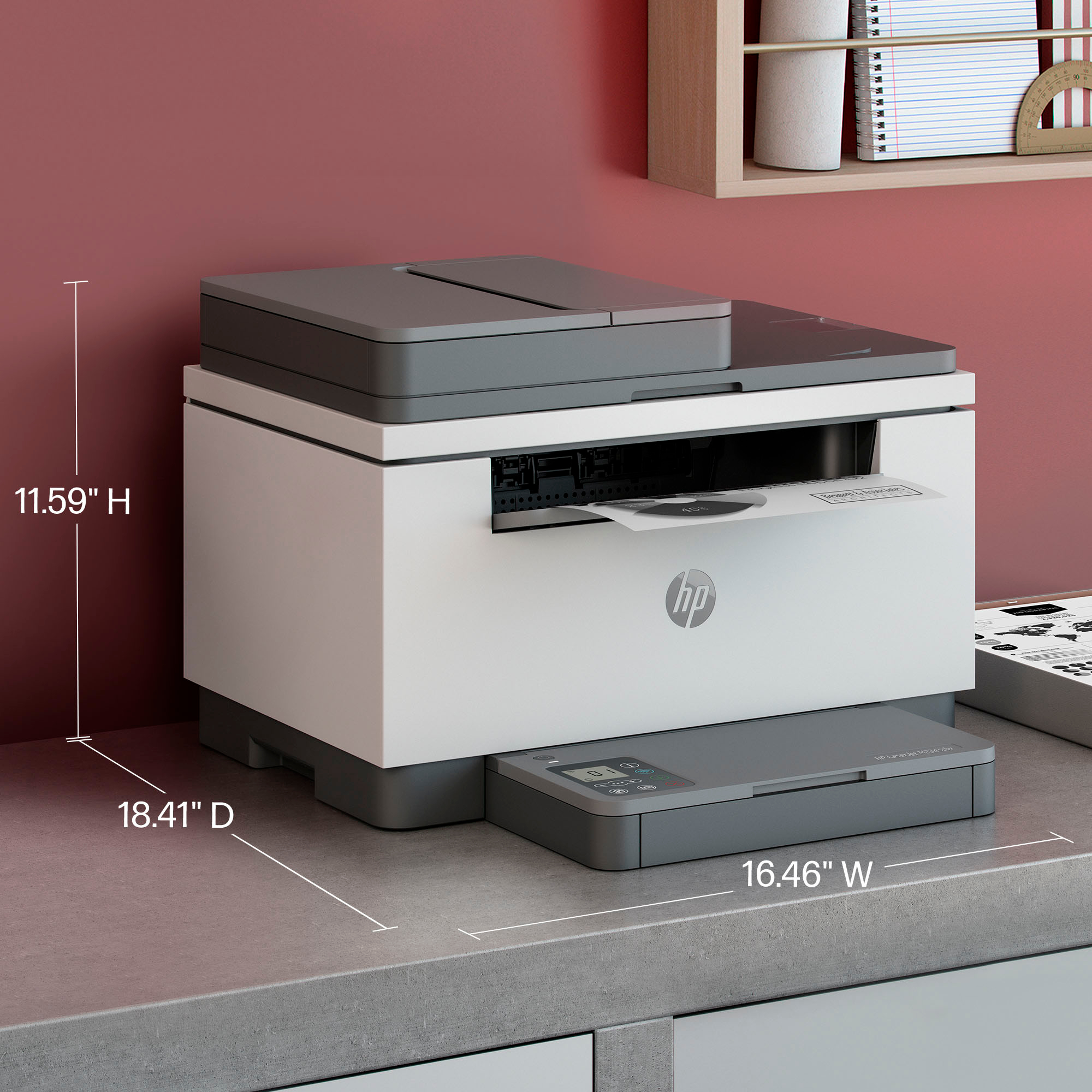 HP LaserJet M234sdw Wireless Black-and-White Laser Printer White ...
