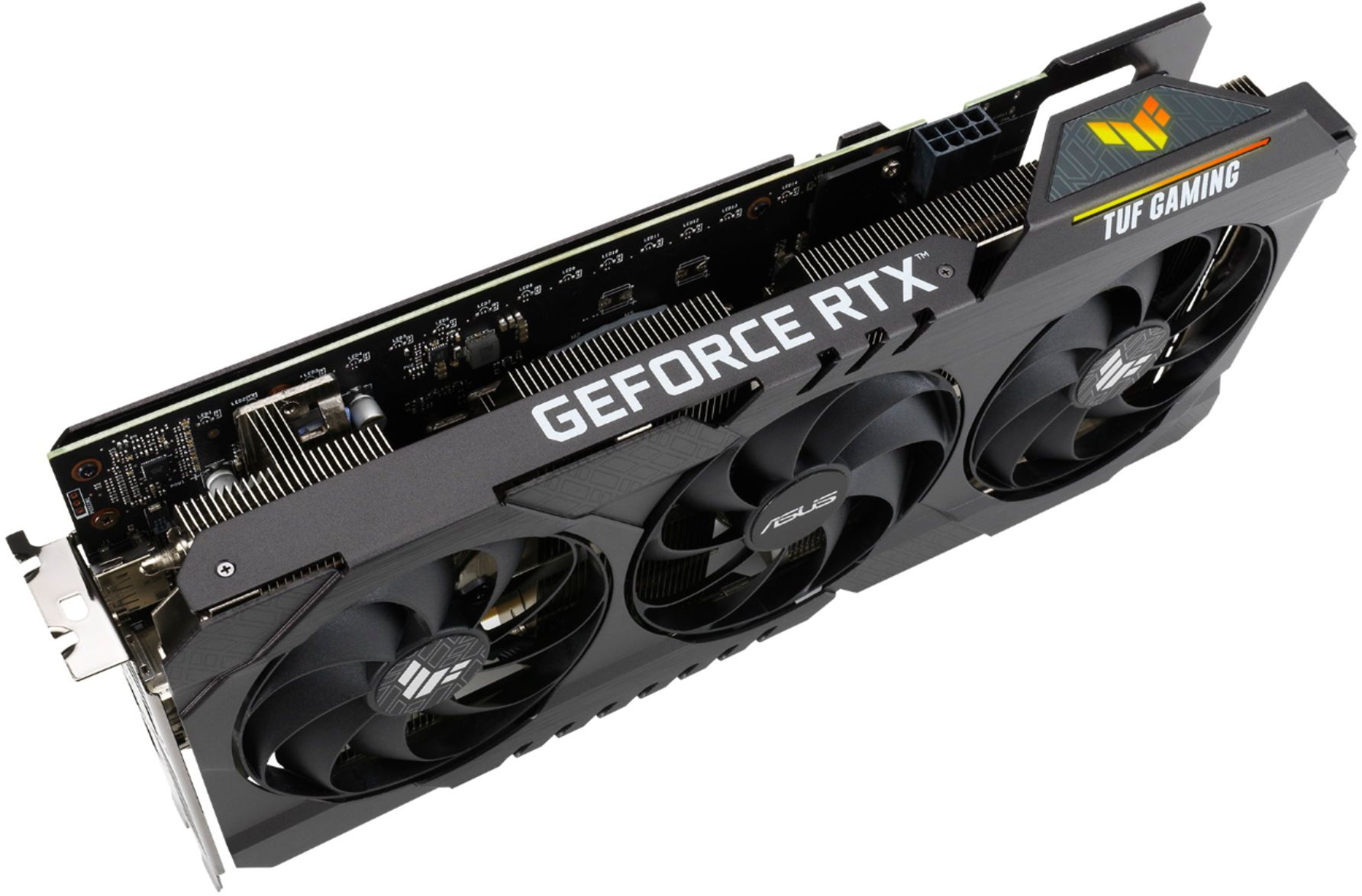 Best Buy: ASUS NVIDIA GeForce RTX 3060 Ti TUF 8GB GDDR6 PCI Express 4.0  Graphics Card TUF-RTX3060TI-O8G-GAMING