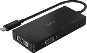 Belkin - USB-C® Video Adapter  - Black - Front_Zoom