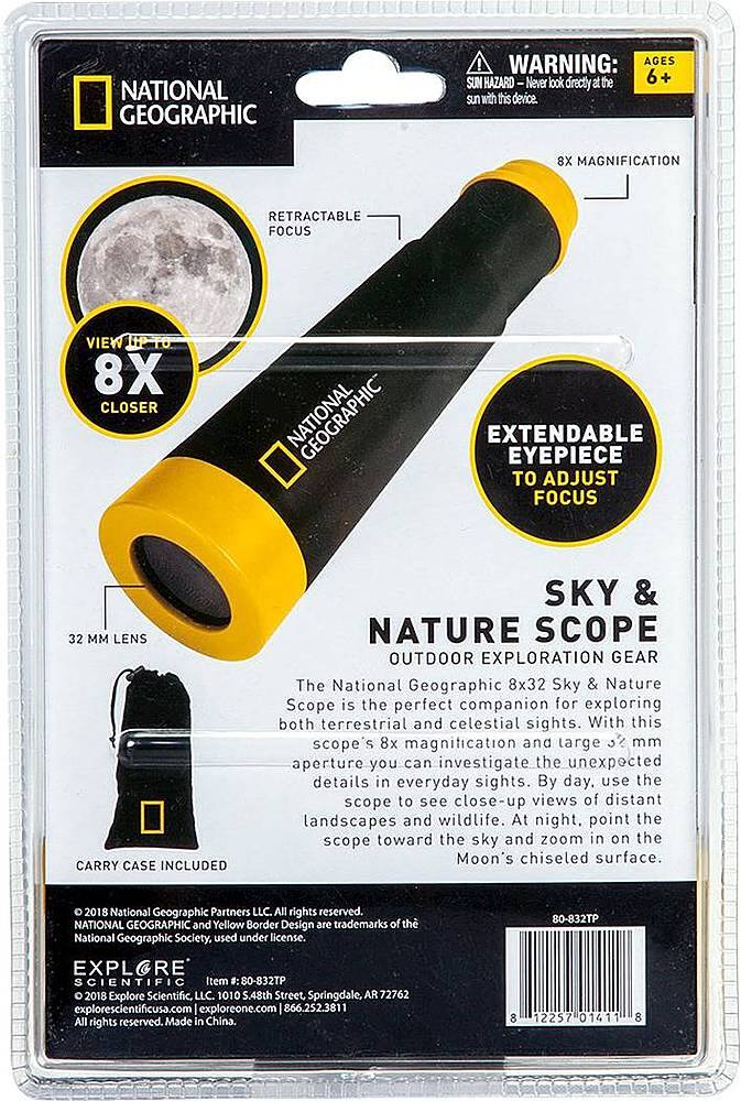 Alt View 16. National Geographic - 8x32 Monocular.