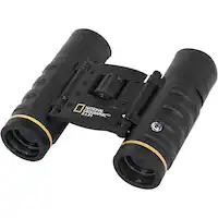 National Geographic - 8x21 Foldable Roof-Prism Binoculars - Black - Left_Zoom