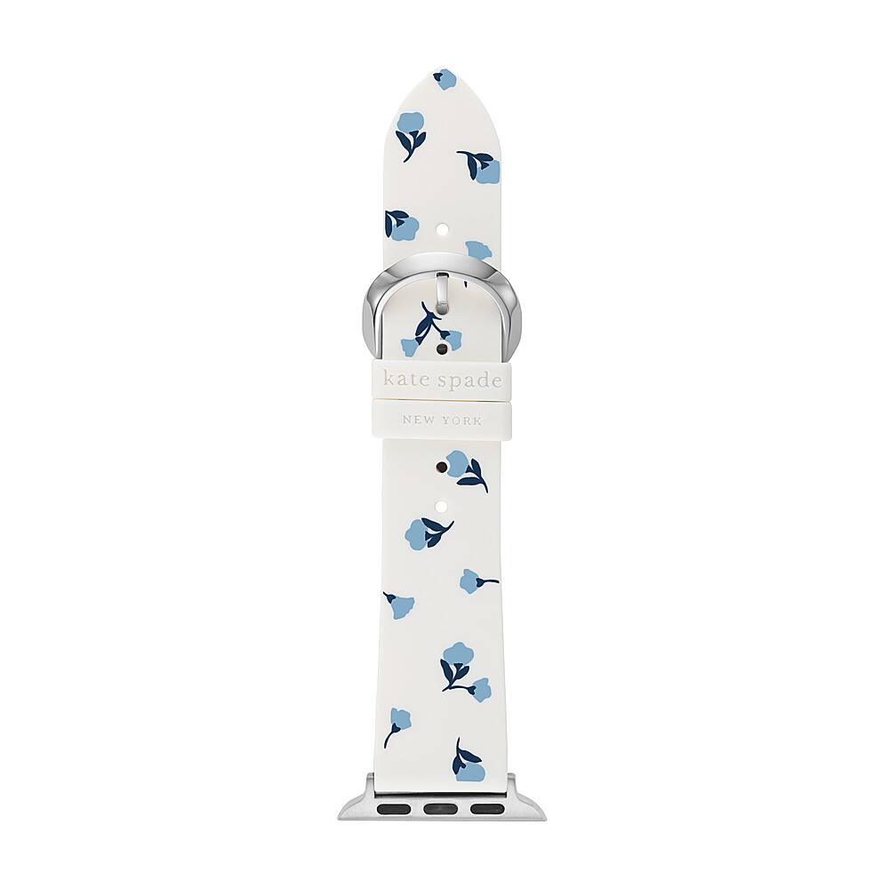 Angle View: kate spade new york - floral silicone 38/40mm band for Apple Watch® - Floral Silicone