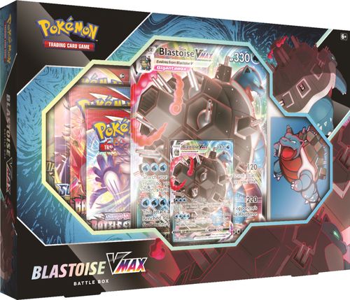 Pokémon - Pokemon TCG: VMAX Battle Box Blastoise or Venusaur