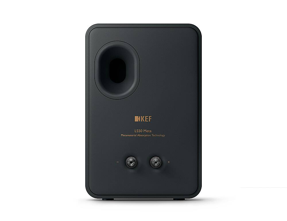 Back. KEF - LS50 Meta Single Channel Speaker - Black.