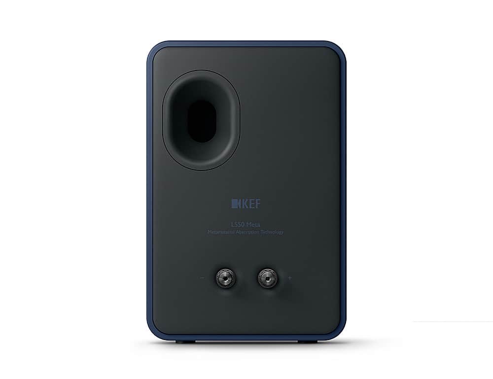 Back. KEF - LS50 Meta Single Channel Speaker - Blue.