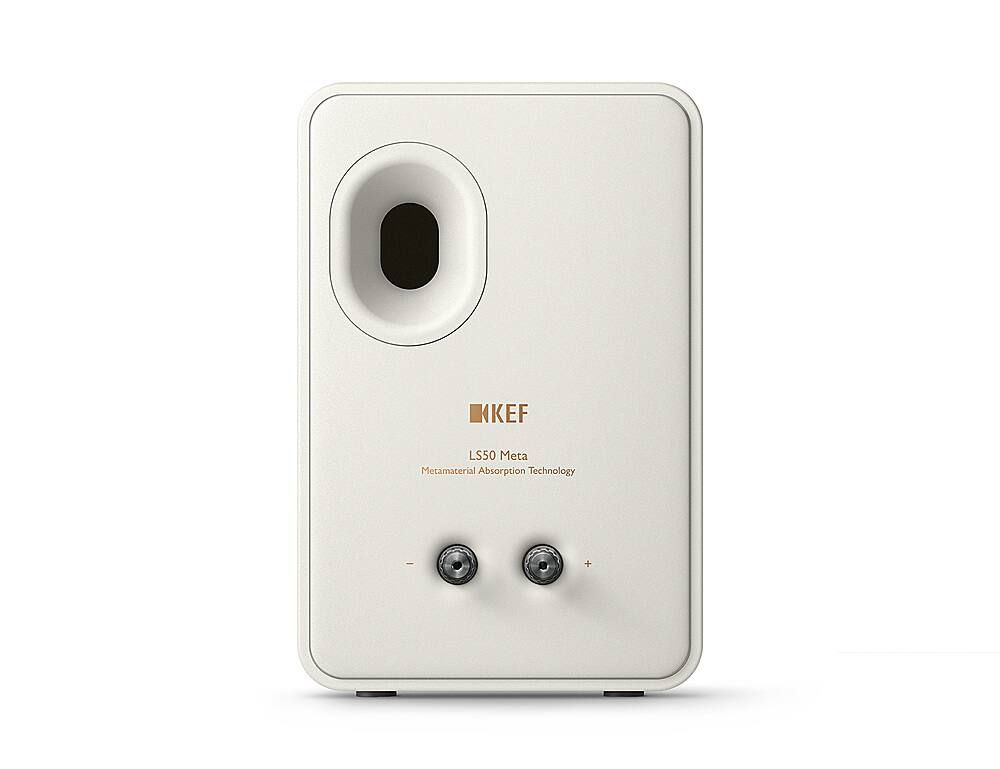 Back. KEF - LS50 Meta Single Channel Speaker - White.