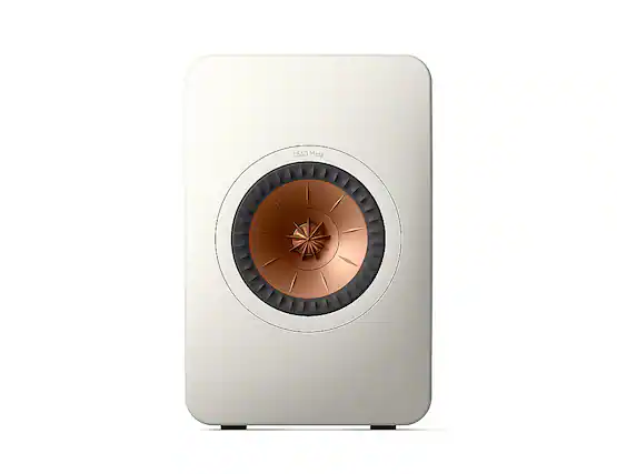 Front. KEF - LS50 Meta Single Channel Speaker - White.