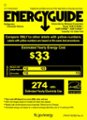 Energy Guide. KitchenAid - 5.0 Cu. Ft. Mini Fridge - Black cabinet/stainless steel doors.