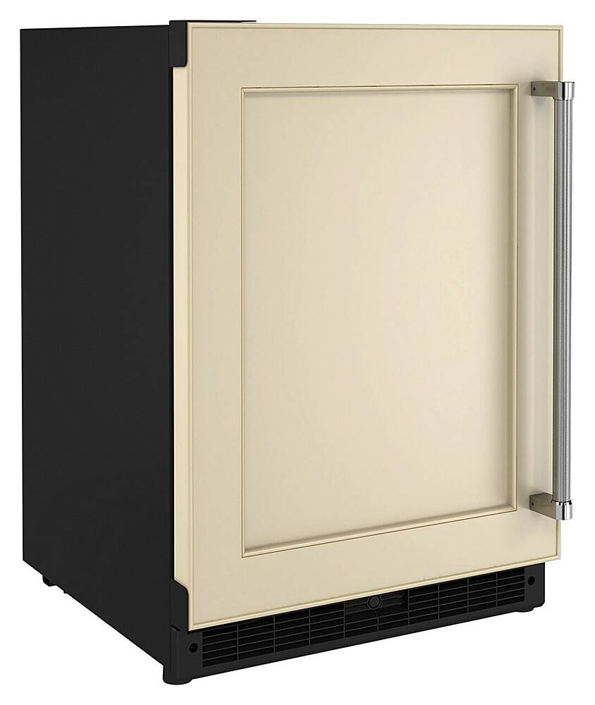 Angle. KitchenAid - 5.0 Cu. Ft. Built-In Mini Fridge with Panel Ready - Custom Panel Ready.