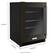 Alt View 12. KitchenAid - 5.2 Cu. Ft. Built-In Mini Fridge - Black Stainless Steel.