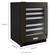 Alt View 12. KitchenAid - 46-Bottle Dual-Zone Wine Cellar with Glass Door and Metal-Front Racks - Black Stainless Steel.